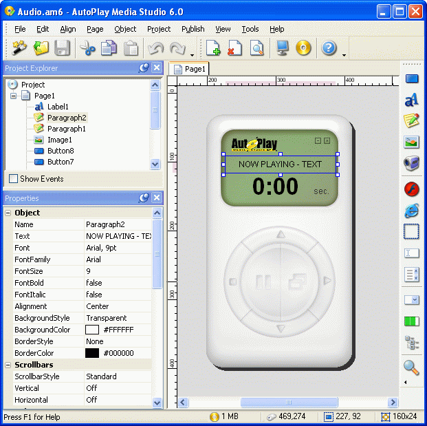 AutoPlay Media Studio Screenshot